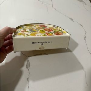 Mackenzie Childs Morning Glory  napkin holder